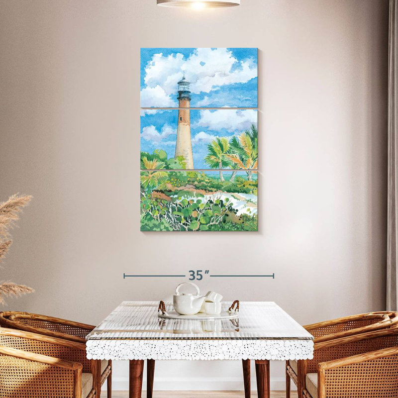 Aletra Lighthouse Cape Florida, 45" H x 28" W