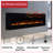 Northwest Electric Fireplace With Speakers-106645566