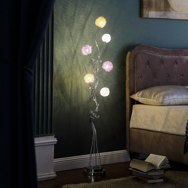 Lampe DEL sur pied 58,5 po Jazell
