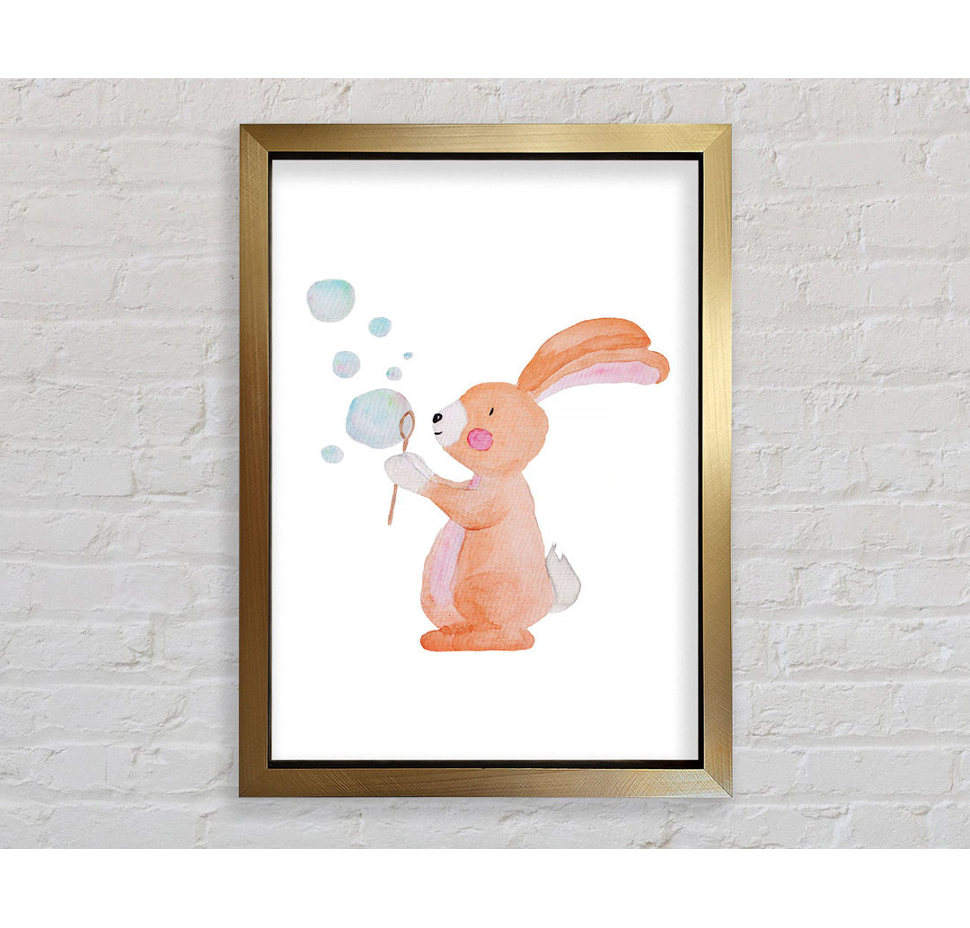 Bunny Bubble Love - Druck