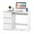 Computer Desk With Power Outlet Keyboard Tray & 3 Large Drawers Type-c & Usb Ports-109919361