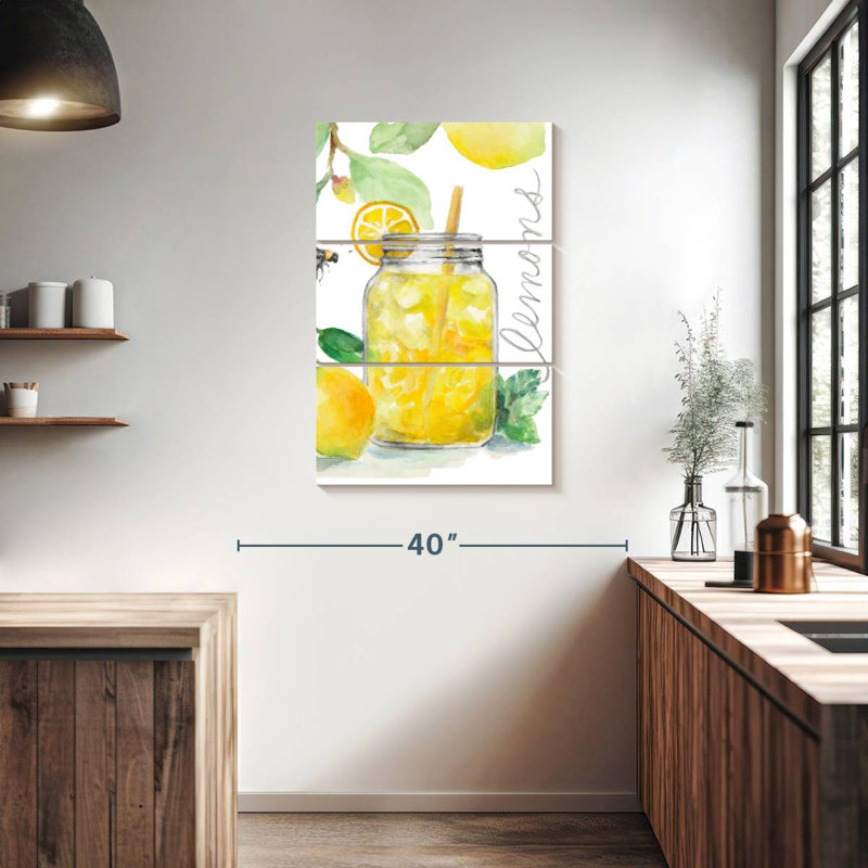 Yarlin Bee-Friend The Lemons And Lemonade, 38" H x 24" W