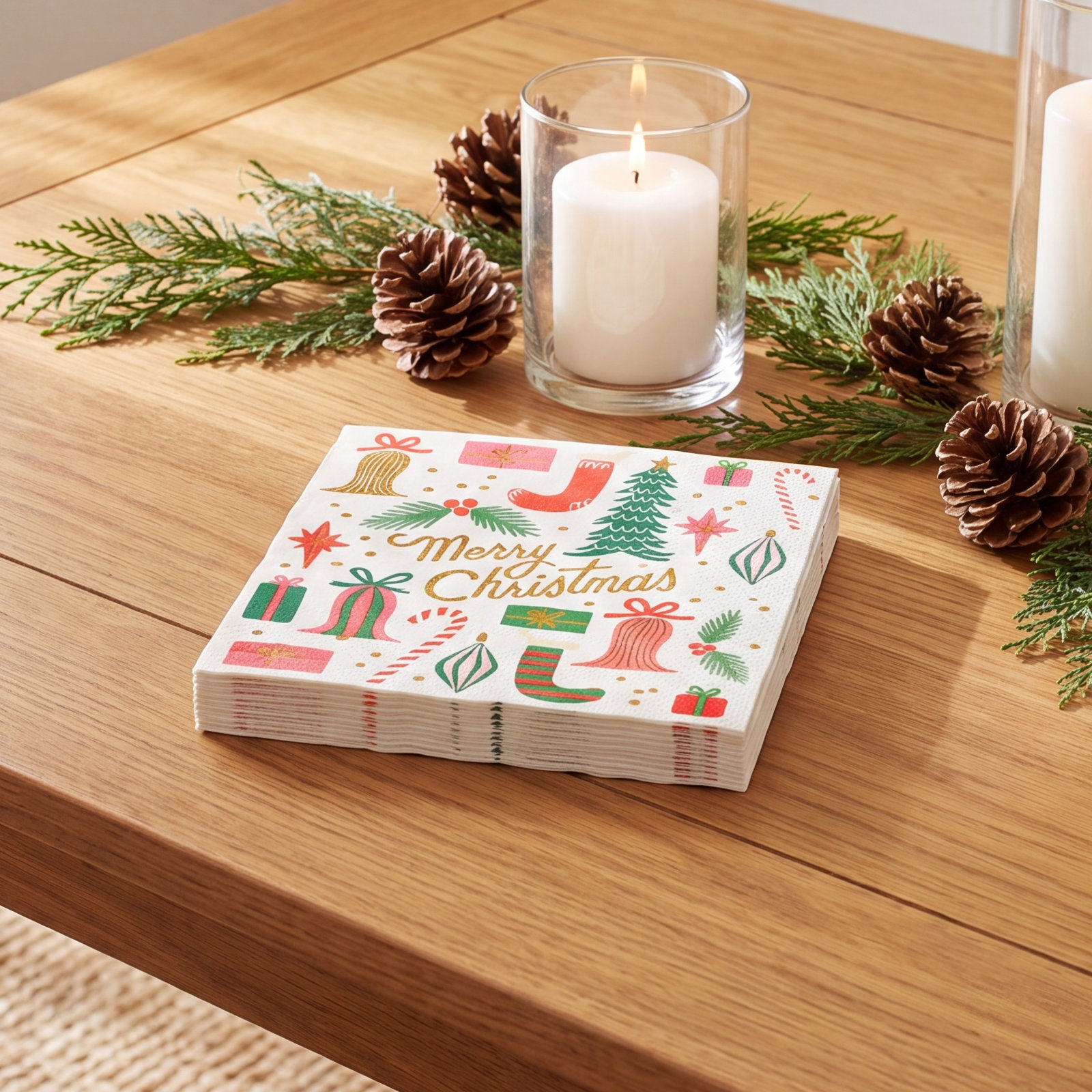 Rifle Paper Co. Deck the Halls Napkins