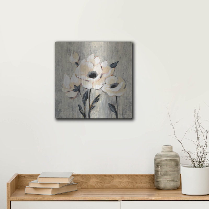 "Graphic Floral II" par Silvia Vassileva, H 12 po x l 12 po