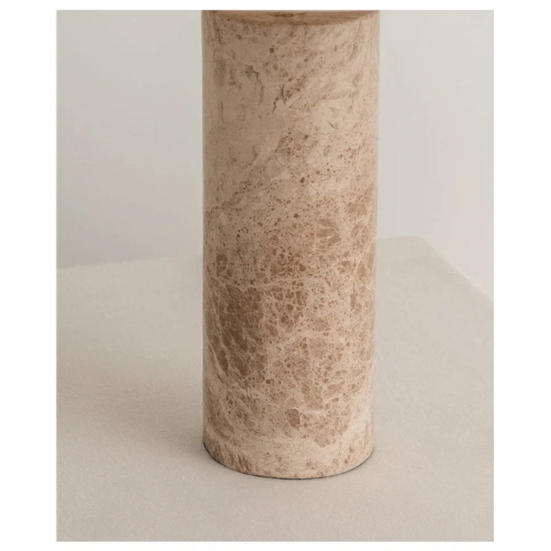 Lampe de table japonaise Wabi-sabi - Design moderne en marbre pour éclairage ambiant