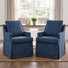 Fauteuil moderne avec 4 roulettes pour la salle à manger