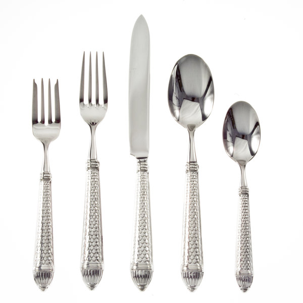 Rafaello 5 - Piece Stainless Steel Flatware Set, Service for 1