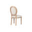 Stubbs 129.54cm H Polyester Upholstered Armchair in NATURAL / BEIGE
