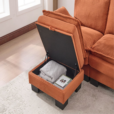 Footstool, Can Be Used In Conjunction With Sofa,Having Multiple Combinations