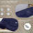 100% Cotton Plush Toilet Tank Lid Cover with Elastic Fit, Soft Decorative Bathroom Accent, 10"x22"-1553200684