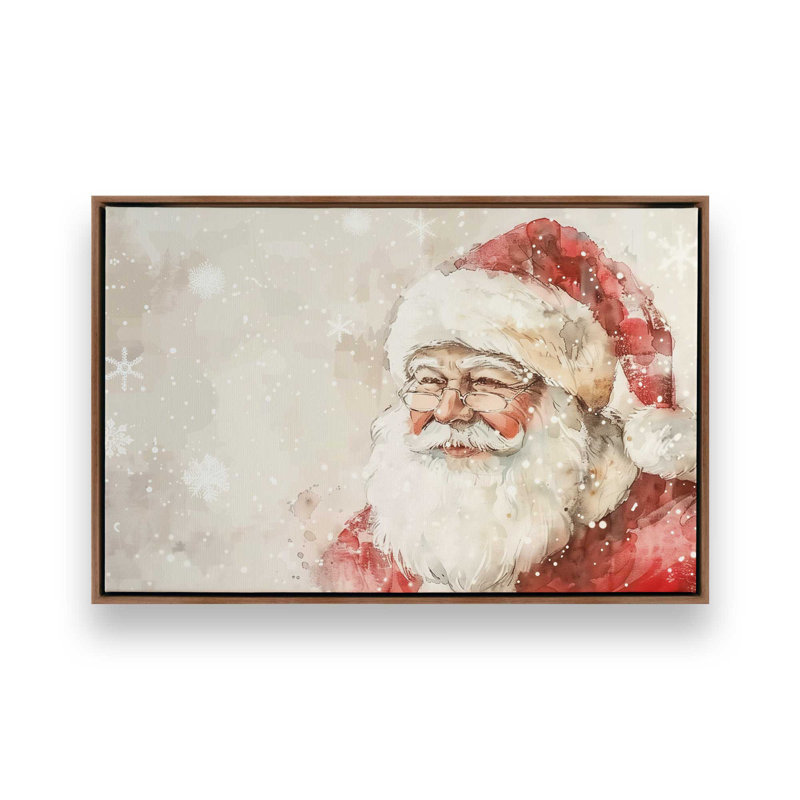 Impression sur toile Jolly Glow, Noyer, H 12,75 po x l 18,75 po