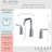 Lulani St. Lucia Widespread Bathroom Faucet with Drain Assembly-50297487