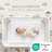 Premium Waterproof Crib Mattress Protector – Absorbent | Noiseless & Breathable – Machine Washable Cover For Toddler & Baby