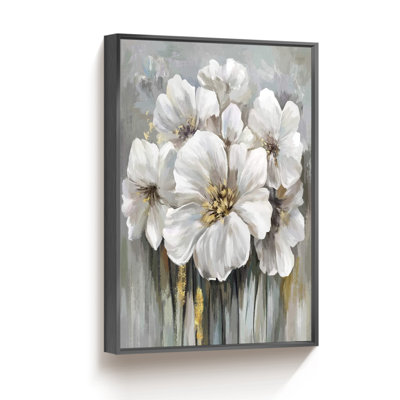 Luxurious Aluminum Framed Canvas Print Wall Art For Living Room