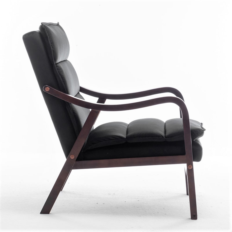 Velvet Armchair, Black Velvet