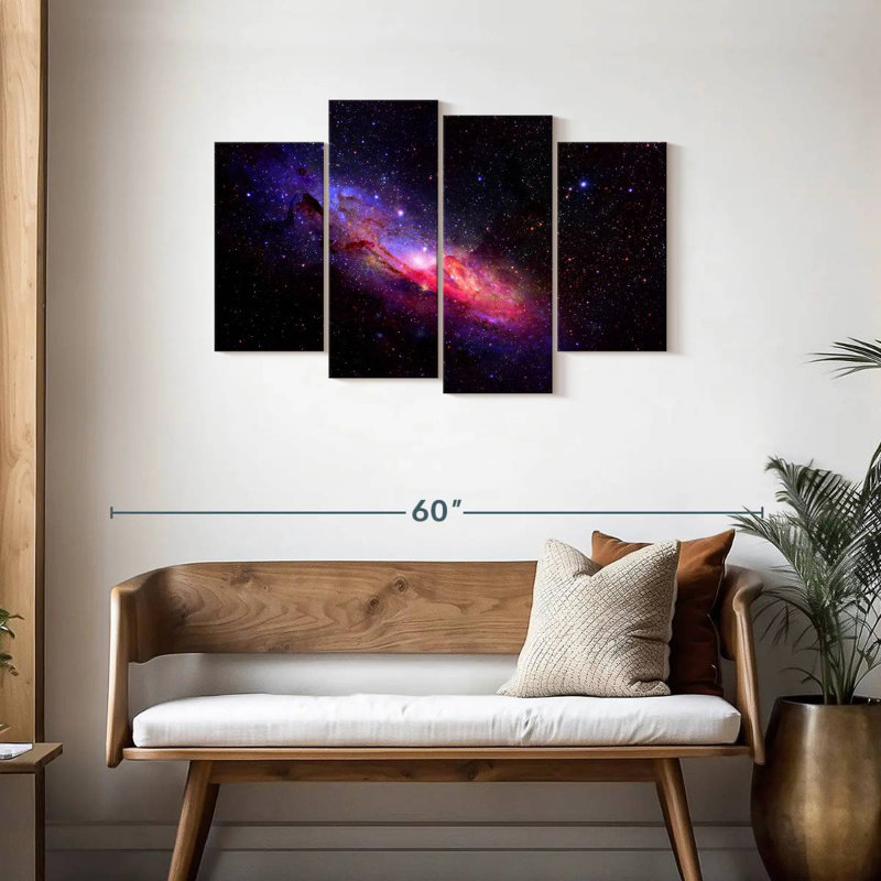 Oberle Galaxy In Space, 27" H x 43" W