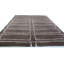 Tapis unique chocolat / crème noué à la main 10 pi x 14 pi