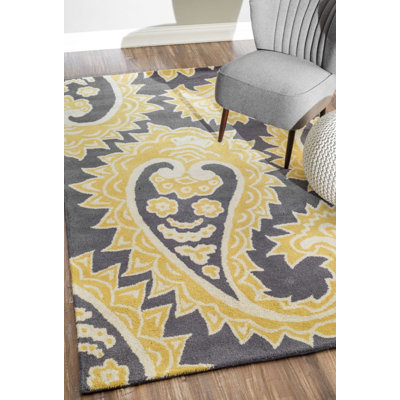 Tapis doré Jayleen