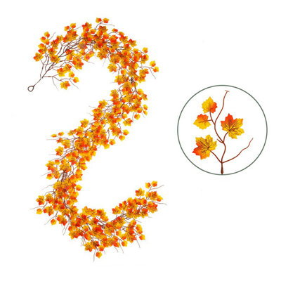 Ornement de feuilles d'érable artificielles, k2ndieu