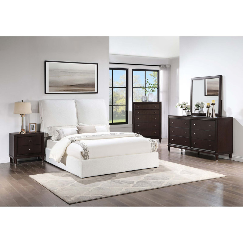 Corwyn Upholstered Queen Panel Bed