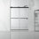 Spezia Frameless Double Sliding Shower Door