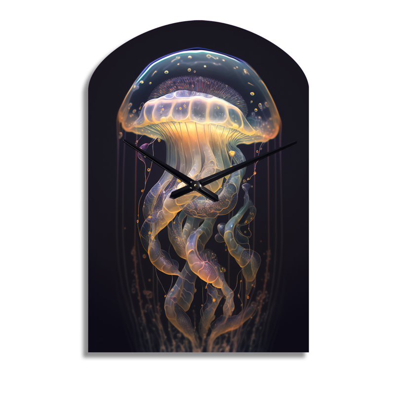 Horloge murale Jellyfish III - Jellyfish, Grand