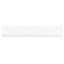 Carreau de céramique bullnose blanc 12 po x 3 po Birmingham