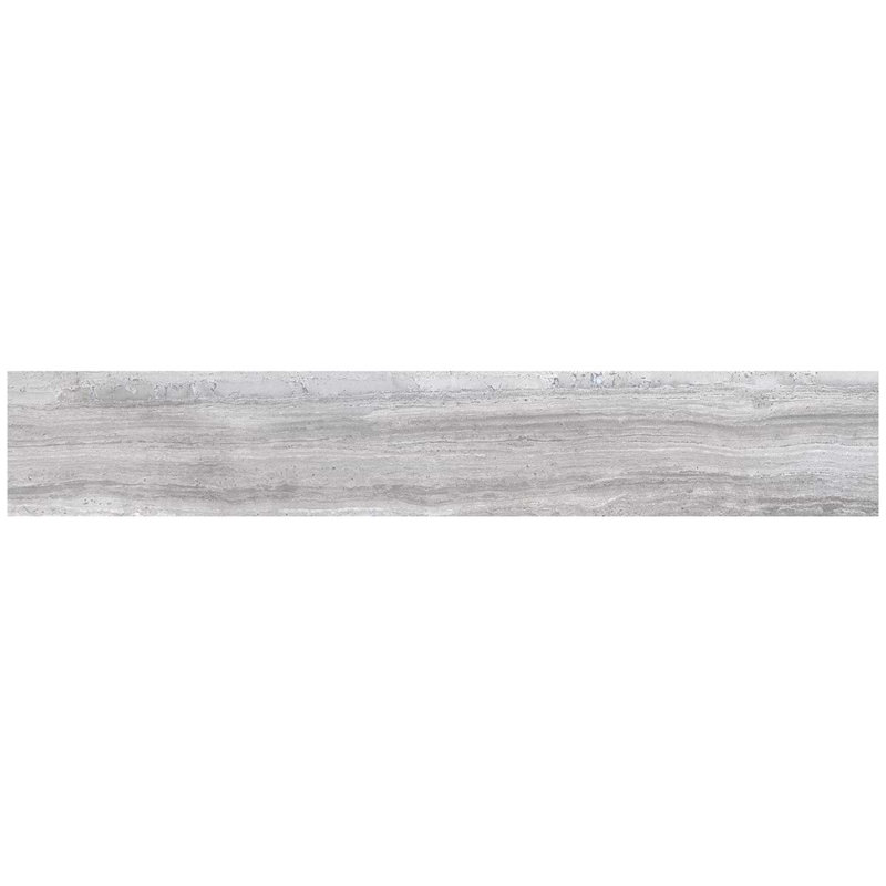 Nashville 3X24 Matte Porcelain Bullnose, Gray
