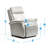 Azavier 34.5" Wide Power Lift Assist Recliner，Traditional Lift Chair-1496610426