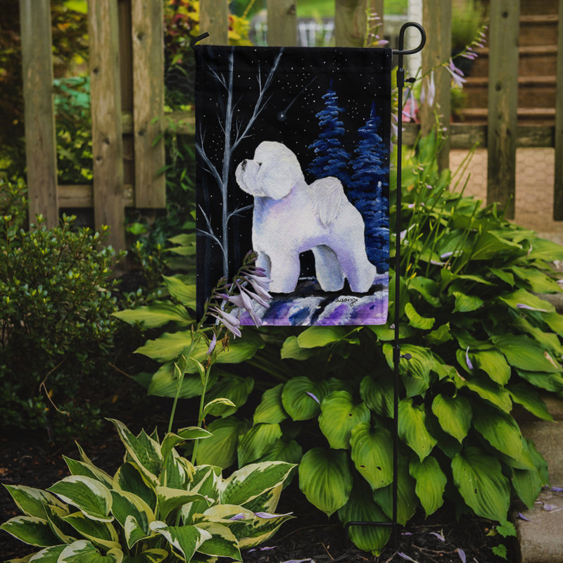 Double Sided 40'' H x 28'' W Polyester Animal Garden Flag, 15" H x 11" W