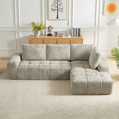 L-Shape Luxury Sectional Oversized Sofa