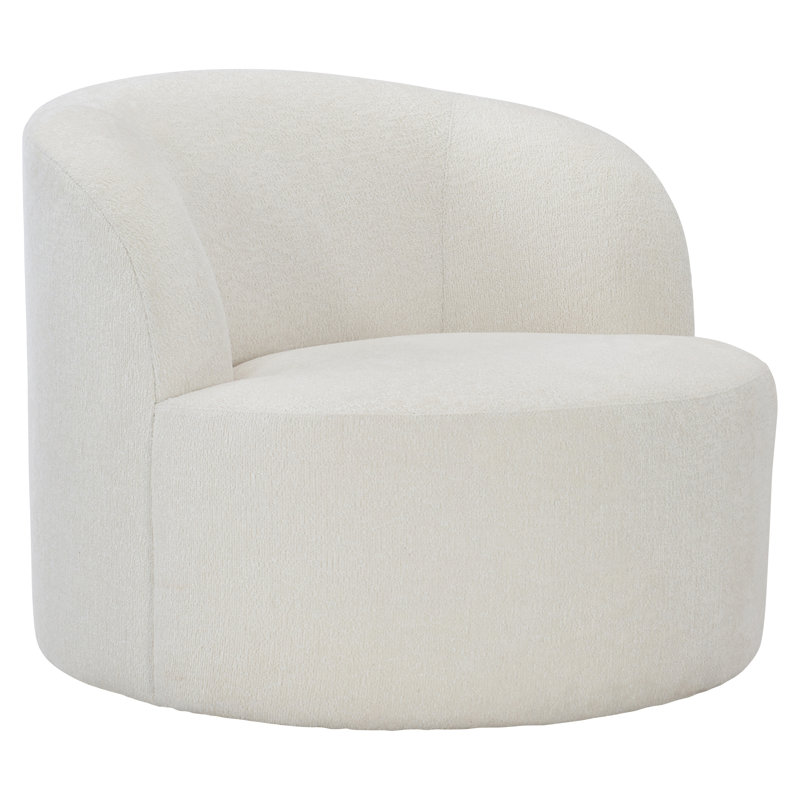 Elle Upholstered Swivel Side Chair