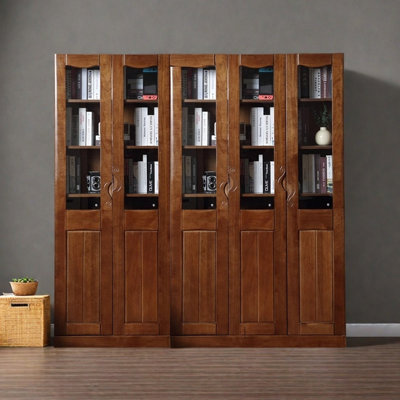 All solid wood furniture bookcase