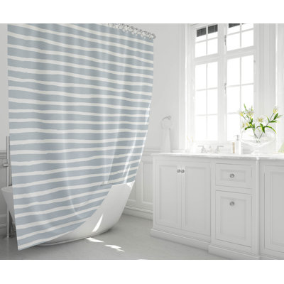 Scatter Row Ultra-Thin Lightweight Shower Curtain