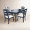 Alper Dining Set With Ladderback Chair