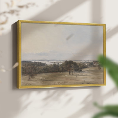 Vintage Landscapes-CDLV -Framed Print - Restickable