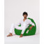 Fauteuil à billes de qualité supérieure, vert uni, 45,3 po x 51,2 po x 15,4 po | 100% polyester imperméable, rembourré avec 100% de mousse de styromousse originale | Système de fermeture à glissière caché, moderne et élégant pour le divertissement en plein air-2120358748