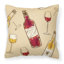 Coussin décoratif d’intérieur/d’extérieur à vin