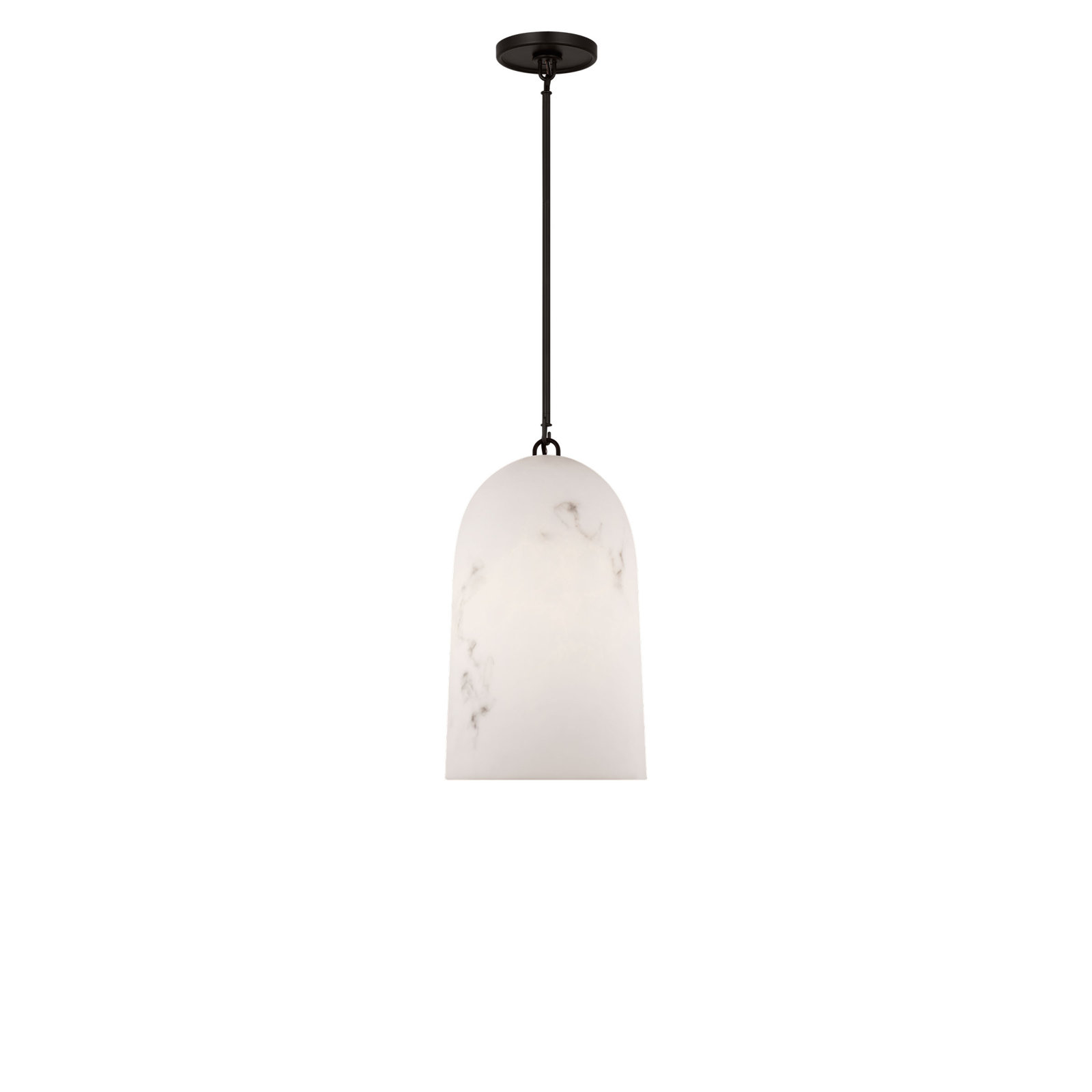 Philomena Pendant, Aged Iron, 72.88" H x 18.13" W x 18.13" D