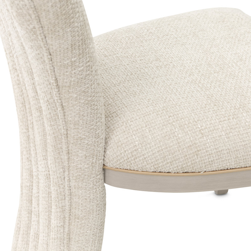 Fantosini Vanity Chair - Silver Mist
