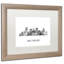 « baltimore maryland horizon wb-bw », impression sur toile encadrée-19531144-68768122
