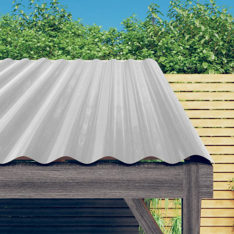 Dakota Fields Steel Roofing Kit, 60 x 36 cm, Grey