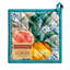 Maison d'Hermine Pumpkin Garden - Manique en coton 100 % couleur crème nuageuse - 20 x 20 cm