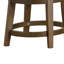 Tabouret pivotant et court en bois massif Hassanah-177031230-160697586