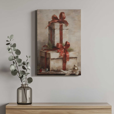 Reproduction d'art sur toile «Wrarap In Wonder» par Jo Moulton