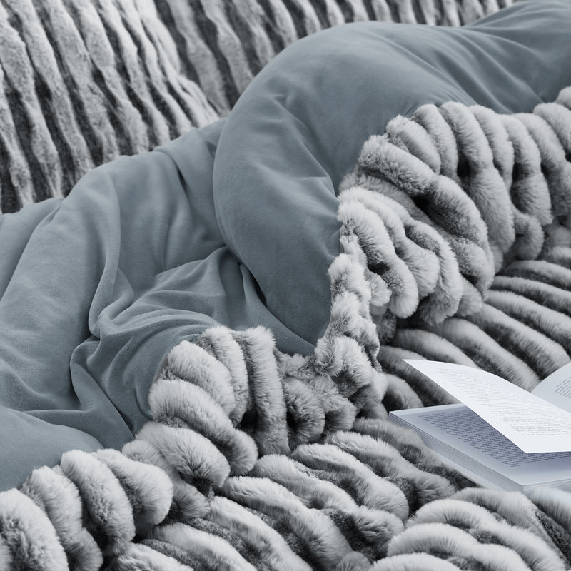 Ensemble d'édredon surdimensionné Coma Induser Freezin Waters, Alaskan King Comforter + 4 King Shams