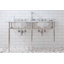 Ensemble de meuble-lavabo oval avec robinet et trop-plein Copeland Stone-899192010