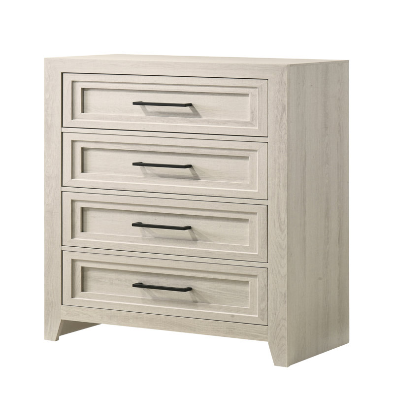 Commode contemporaine à quatre tiroirs 1pc