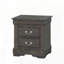 Ensemble de chambre à coucher 2 pièces de style Louis Philippe-1630001633