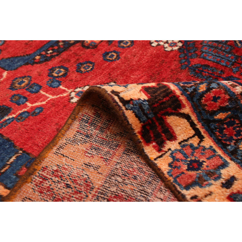 Melis Red Rug 4'1" x 5'9"